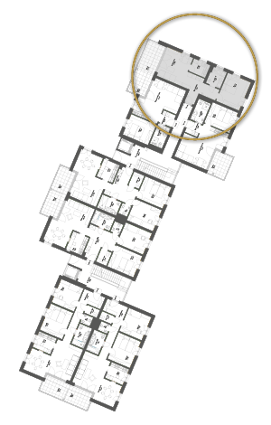 Giesserei - Beispiel 2-Zimmer Wohnung