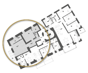 M&uuml;hle - Beispiel 2-Zimmer Wohnung