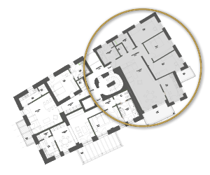 M&uuml;hle - Beispiel 4-Zimmer Wohnung