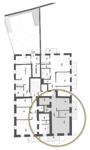 Sennerei - Beispiel 2-Zimmer Wohnung